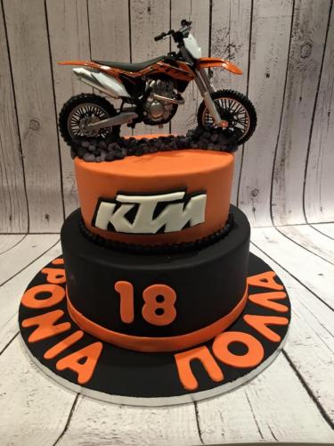 Τούρτα μηχανή KTM