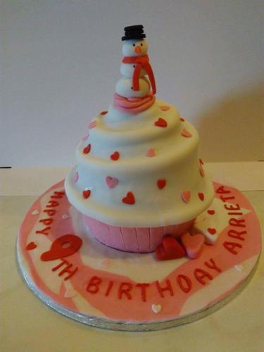 Τούρτα τεράστιο cupcake